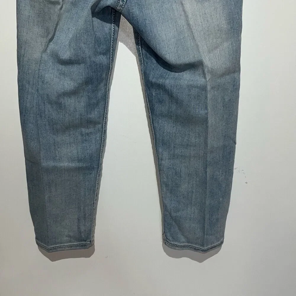 Rock & Republic‎ Women's Blue Roskilde Low Rise Cropped Capri Denim Jeans Size 0